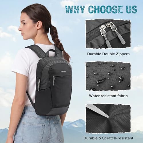 18L Lightweight Packable Hiking Backpack for Men Women