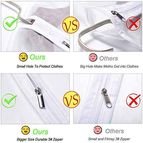 Suit Bags for Closet Storage Garment Bag (12 Count)