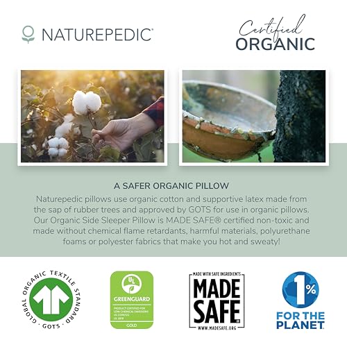 Organic Latex Side Sleeper Pillow