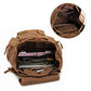 High Capacity Canvas Vintage Backpack