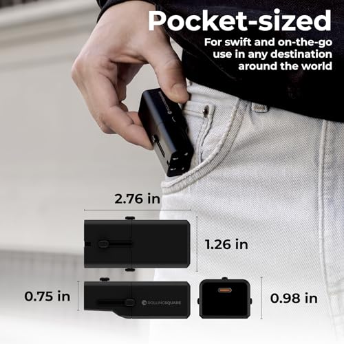 Portable Pocket Travel Adapter I Universal USB