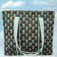 100% Cotton Quilted Tote Bag For Women