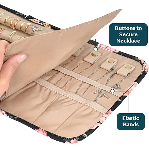 Travel Jewelry Case Organizer