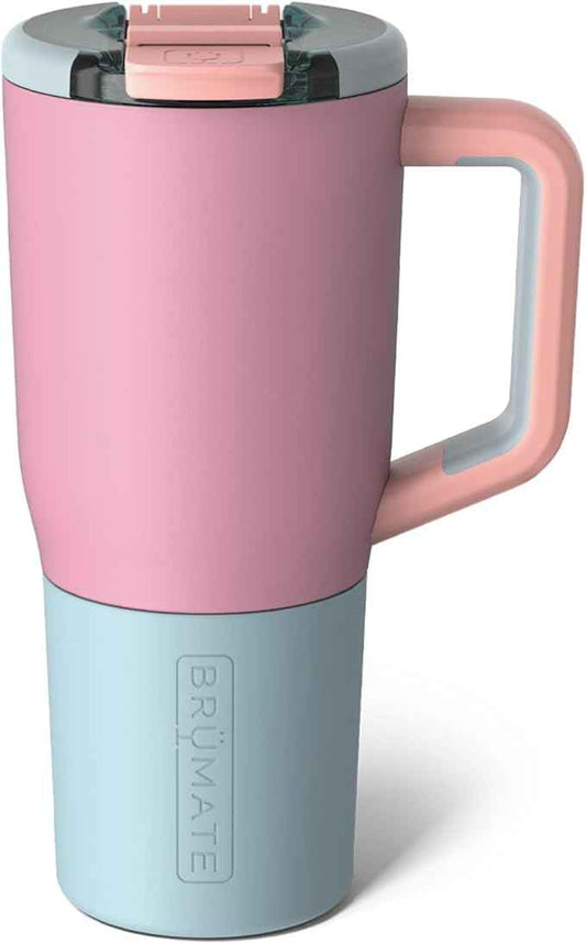 BrüMate Müv - 25oz 100% Leak Proof Insulated Coffee Mug with Handle & Lid - Stainless Steel Coffee Travel Mug - Double Walled Coffee Cup (Eclipse)