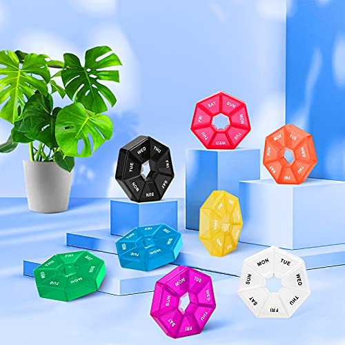 8pcs Pill Holder Box 7 (8 Count)