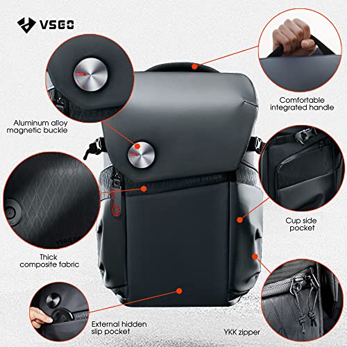 Black Snipe 16L Camera Backpack for DSLR