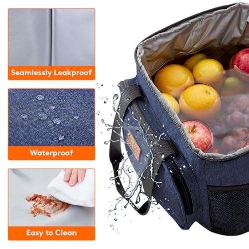 Large Lunch Bag (Dark Blue / Large(15L))
