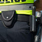 Duty Belt w Hook Lining 4 Keepers Police Law Enforcement Correctional Officer Security Black Nylon Outer Inner Belt M