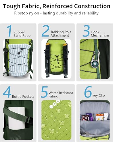 Small Hiking Backpack for Men Women