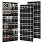 Over the Door Shoe Organizer with 30 Breathable Mesh Pockets (30 Count)