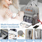 Large Diaper Bag Backpack with Changing Station