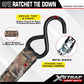 8 Pack Ratchet Tie Down Straps (8 Count)