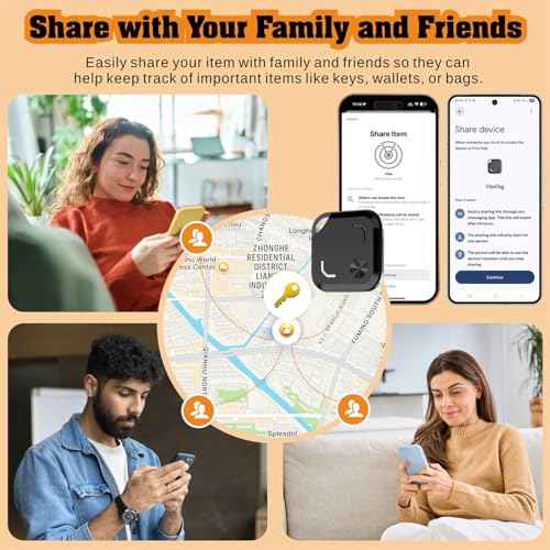 Dual System Bluetooth Tracker Tags for Android & iOS