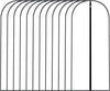 Garment Bags for Hanging Clothes 12 PCS Transparent Dress Bag for Traveling Garment Bag for Dresses Long Clothes Storage Bags with Full Zipper for Long Dress Costumes Gowns Coats 24''x54''