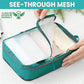 6 Set Ultralight Compression Packing Cubes Packing Organizer for Travel Accessories Luggage Suitcase Backpack