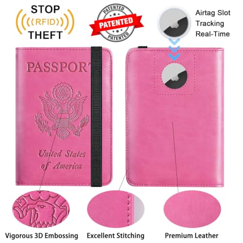 Airtag Passport Holder