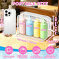 12 Pieces Clear Makeup Bags Bulk (12 Count)