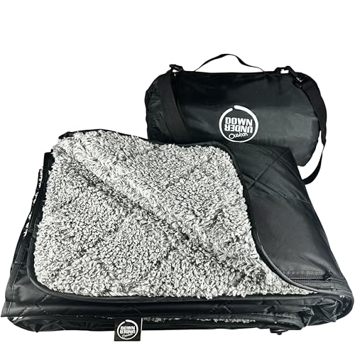 Waterproof 350 GSM Fleece or Sherpa Stadium Blanket