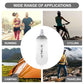 200ml/350ml/500ml Collapsible Soft Flask,BPA Free Folding Soft Water Bottle with Hanging Ring,Lightweight TPU Hydration Flask for Running Marathon Cycling Hiking (2 Count)