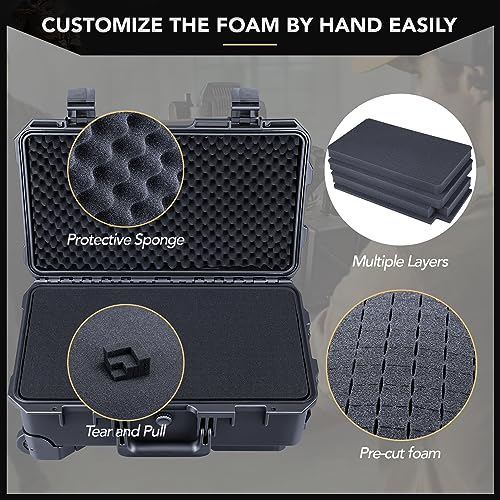 HC 5120 Hard Case with Wheels and Foam