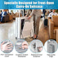Clear Luggage Cover Protector with Front Pocket Zipper 24 Inch