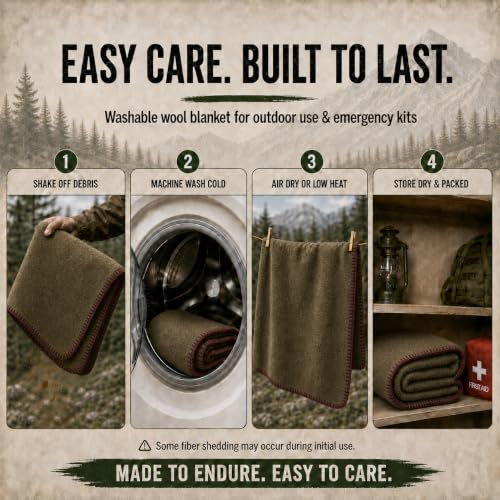 JMR Wool Camping Blanket 10