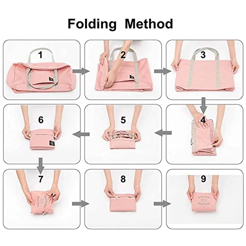 Foldable Travel Duffel Bag (2 Count)