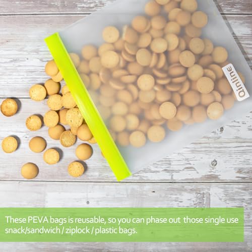 Reusable Gallon Food Storage Bags (10 Count)