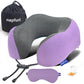 Neck Pillow for Travel with Travel Pouch