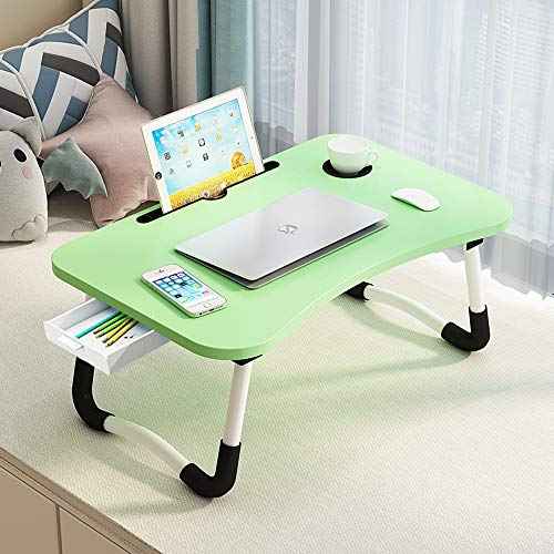 Lap Laptop Desk with Storage Drawer