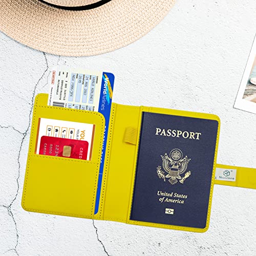 Premium Leather Passport Holder Covers Case