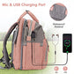Baby Diaper Bag Backpack with ChangingStation