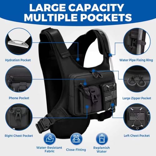USA Patent Running Hydration Vest Backpack