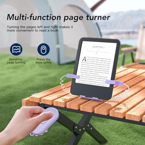 Remote Control Page Turner and Stand for Kindle Paperwhite Oasis eReaders