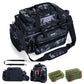 Fishing Tackle Bag with 4PCS 3700 & 2PCS 3600 Tackle Boxes