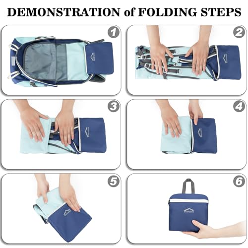 35L Ultra Lightweight Foldable Packable Hiking Backpack