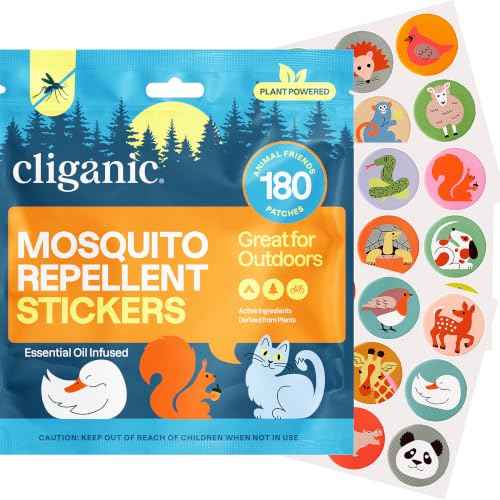 Mosquito Repellent Stickers for Kids & Adults (180 Count)
