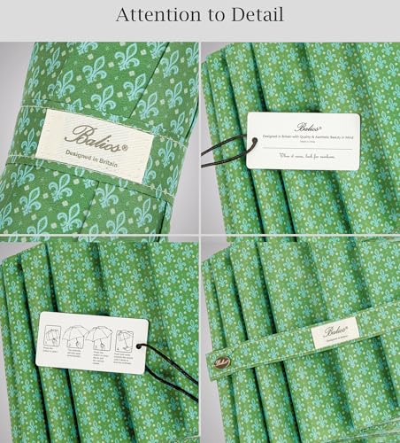 Folding Umbrella Real Wood Handle Pimlico Juniper Green