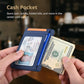 Slim Minimalist Front Pocket RFID Blocking Leather Wallets for Men and Women