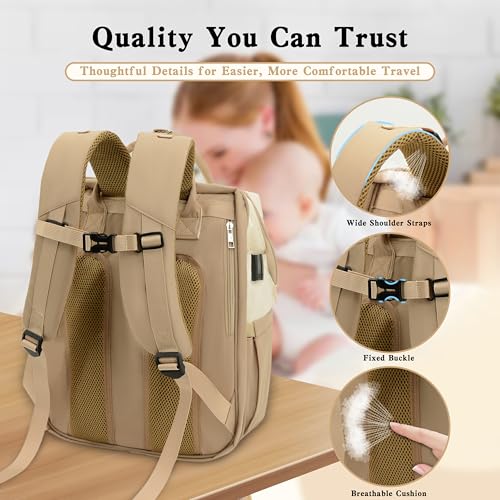 Large Diaper Bag Backpack