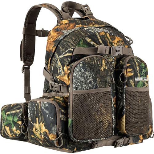 Hunting Backpack for Men Camo Hunting Day Pack for Rifle Bow 35L