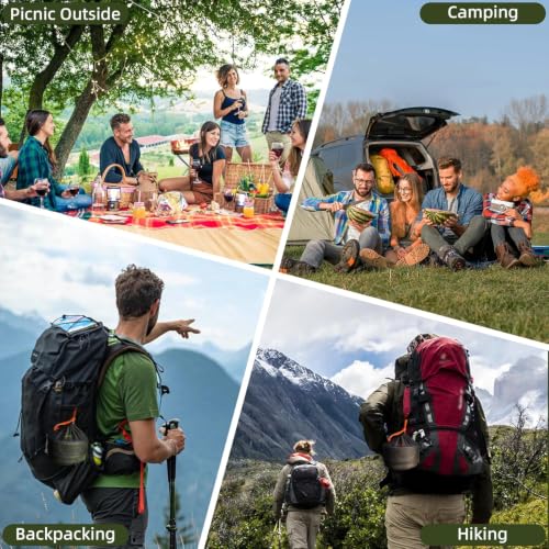 12pcs Camping Cooking Set for 1