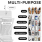 24 Pockets Large Clear Over the Door Shoe Organizer