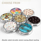 Pill Box 3 Compartment Portable Travel Medicine Box with Mirror