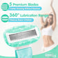 Travel Razors for Women Include 1 Handle 5 Cartridges