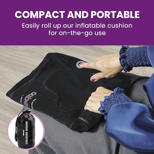 Evolution Cushion Portable & Lightweight Inflatable Seat Cushion