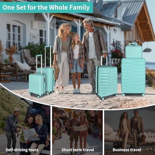 5 Piece Hardside Luggage Set (5 Count)
