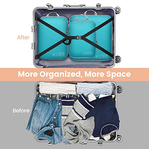 Compression Packing Cubes for Travel (4 Count)