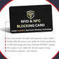 4 Pack RFID Blocking Card for Credit Debit ID Card (4 Count)
