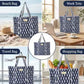 100% Cotton Quilted Tote Bag For Women